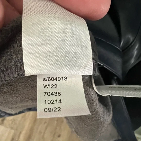 Ann Taylor Blue Faux Leather Dress - Picture 5 of 11